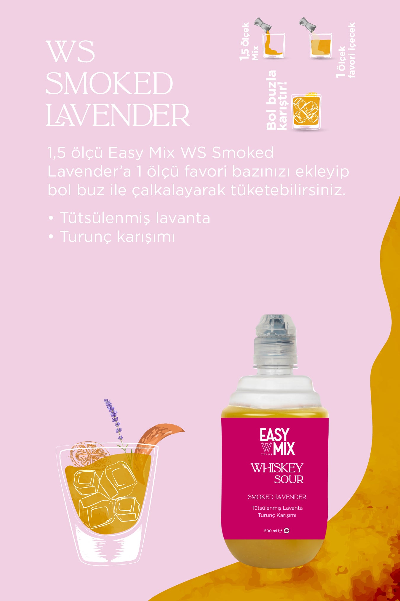 Whiskey Sour Smoked Lavender