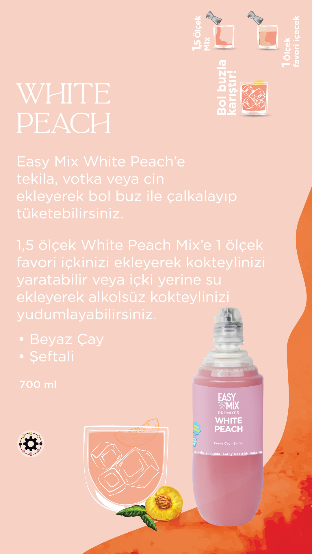 White-Peach