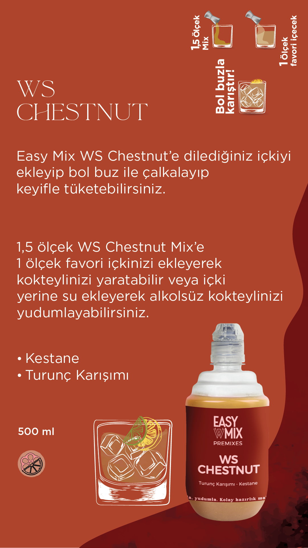 Whiskey Sour Chestnut