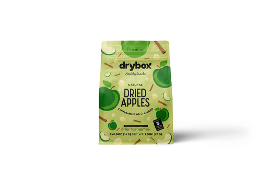 DRYBOX 5'li Tarçınlı Kurutulmuş Elma Küpleri