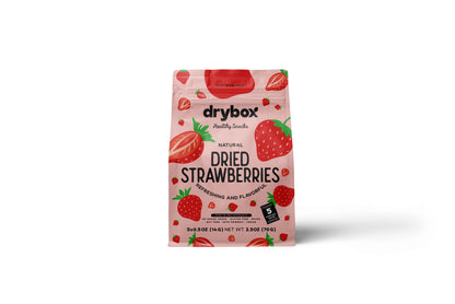 DRYBOX 5'li Paket Şekersiz Kurutulmuş Çilek