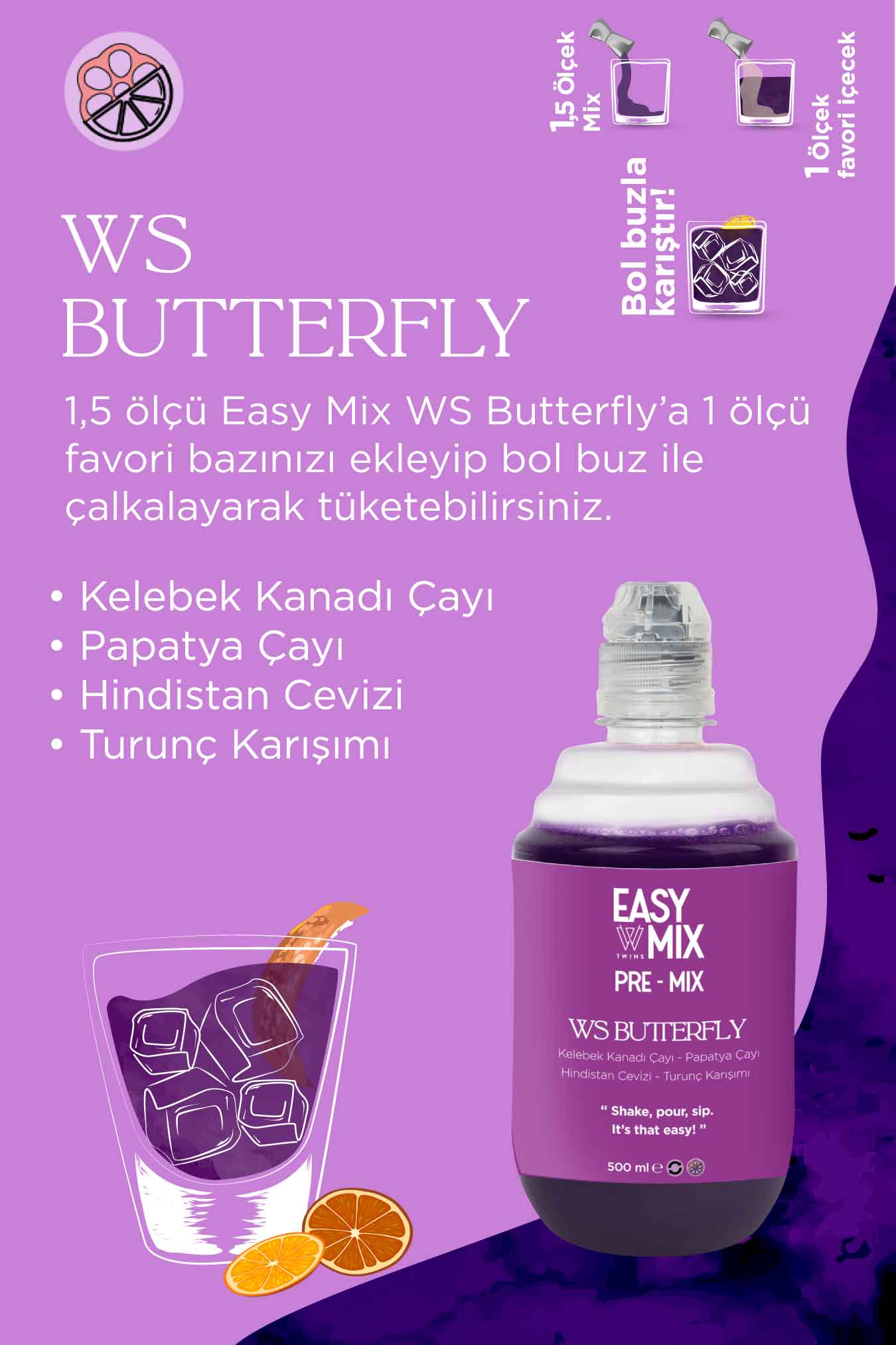 Whiskey Sour Butterfly